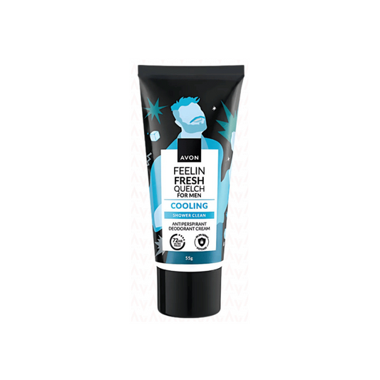 AVON Feelin Fresh Quelch For Men Antiperspirant Deodorant Cream (Cooling) 55g