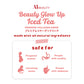 AiBeauty Beauty Glow Up Iced Tea Lychee Premium Collagen Drink (Collagen, Glutathione + Stemcell) Net Wt. 210g