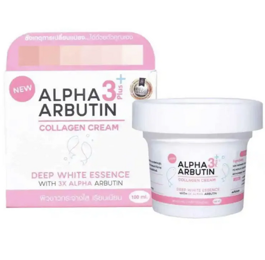 Alpha Arbutin 3+ Plus (Deep White Essence) Collagen Cream 100g