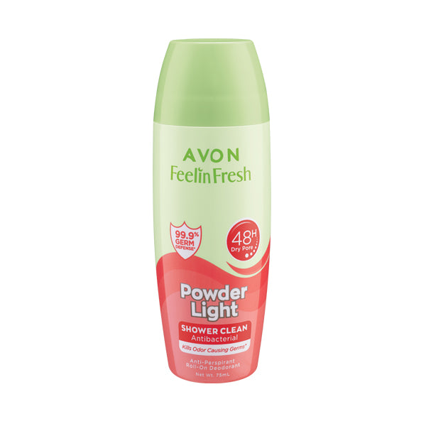 Avon Feelin Fresh Roll On Deodorant 75mL powder light