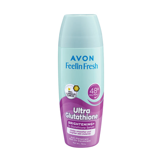 Avon Feelin Fresh Roll On Deodorant 75mL ultra glutathione