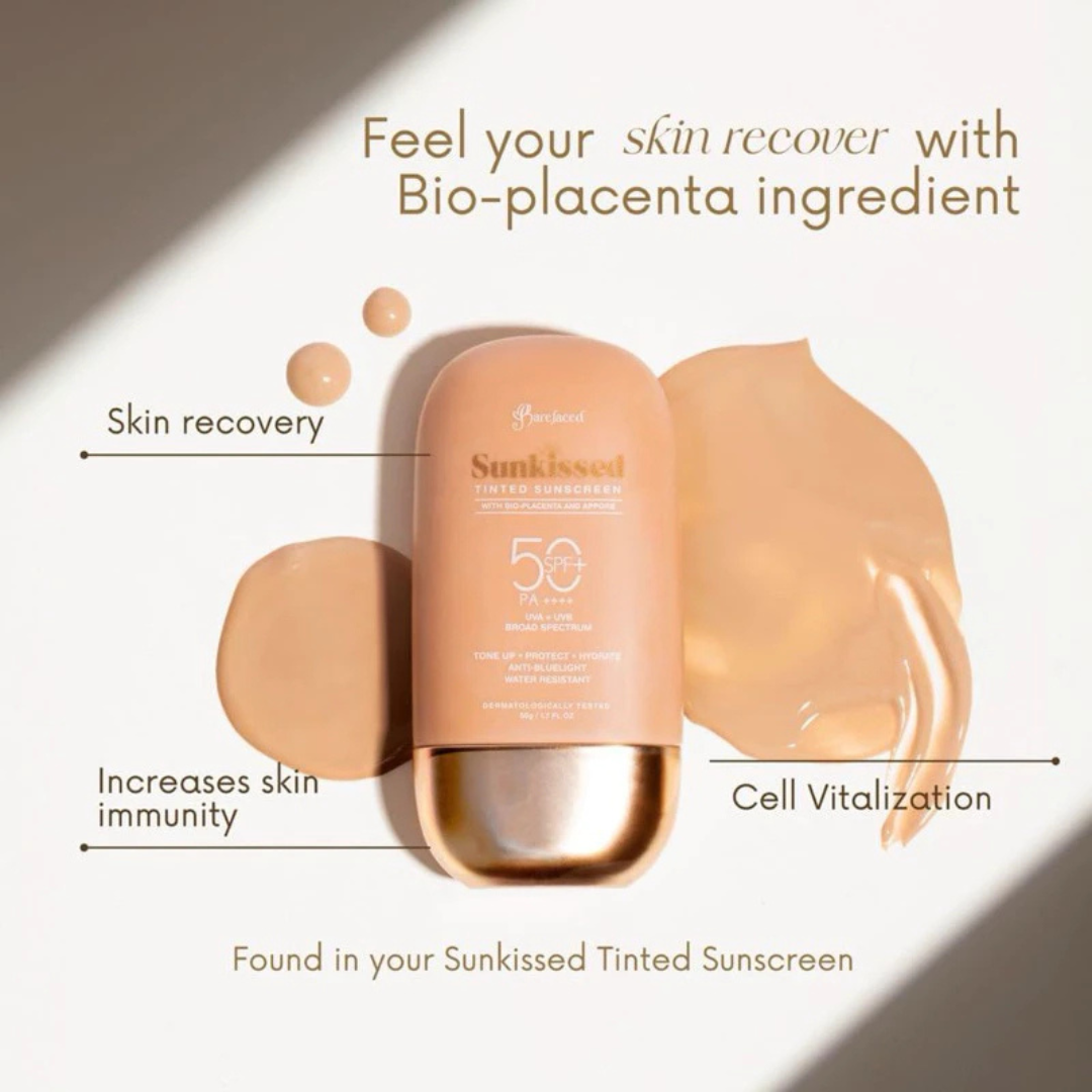 BAREFACED Sunkissed Tinted Sunscreen (SPF50+ PA++++) 50g