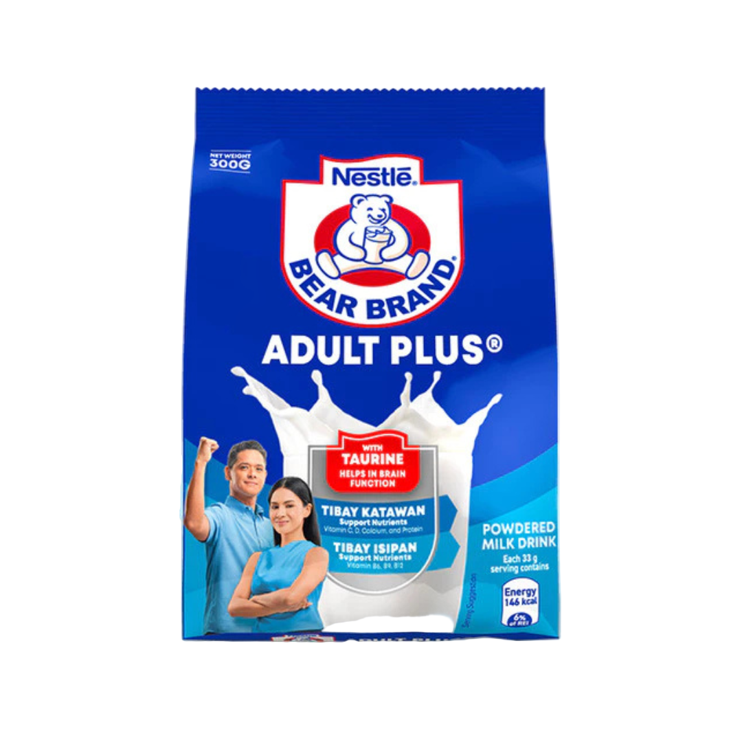 BEAR BRAND Powdered Milk Drink (Adult Plus) 300g