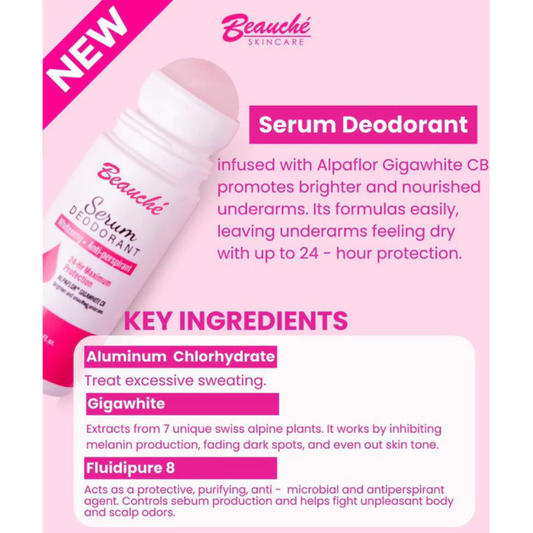 BEAUCHE Serum Deodorant ( Whitening + Anti-perspirant) 60ml
