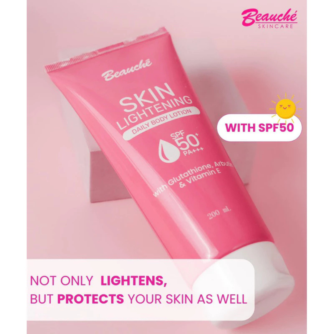 BEAUCHE Skin Lightening Daliy Body Lotion (SPF50+ PA+++) 200ml