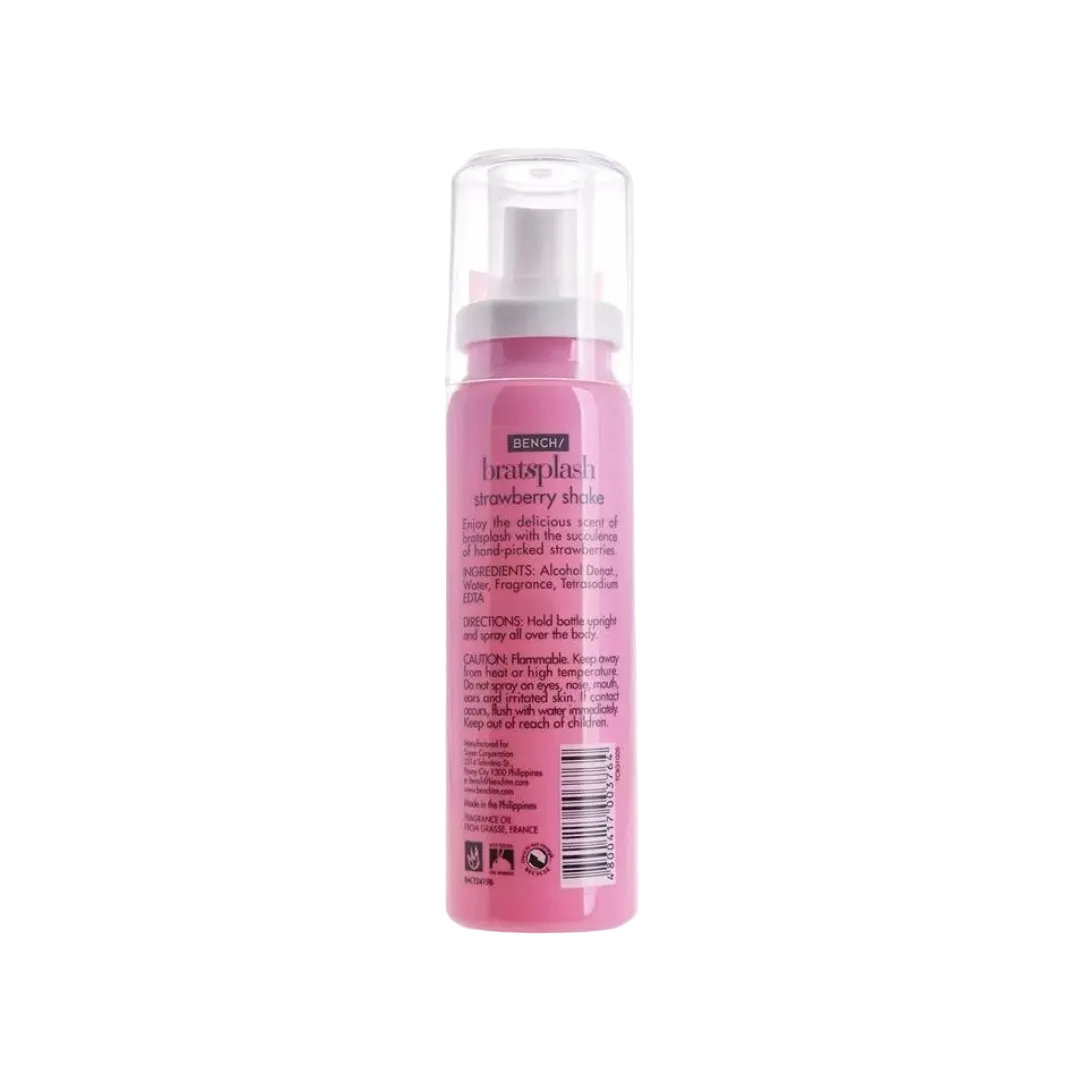 BENCH Cologne Body Spray (Bratsplash Strawberry Shake) 100ml