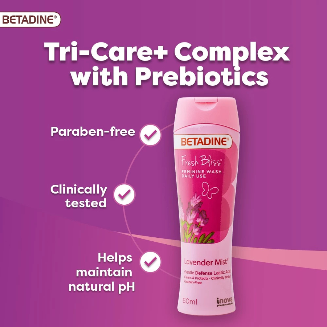 BETADINE  Fresh Bliss Feminine Wash (Lavender Mist)