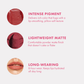 BLK COSMETICS Pillow Matte Lipstick