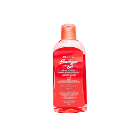 BONITA Himalayan Pink Salt Face & Body Oil 100ml