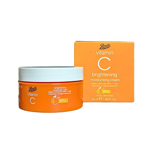 BOOTS Vitamin C Brightening Moisturising Cream 50ml