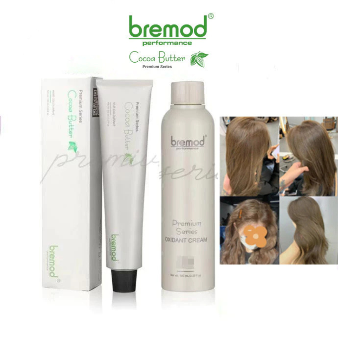 BREMOD Performance Cocoa Butter Hair Colourant 100ml (6.71 Honey Tea Brown) | Choose Variant