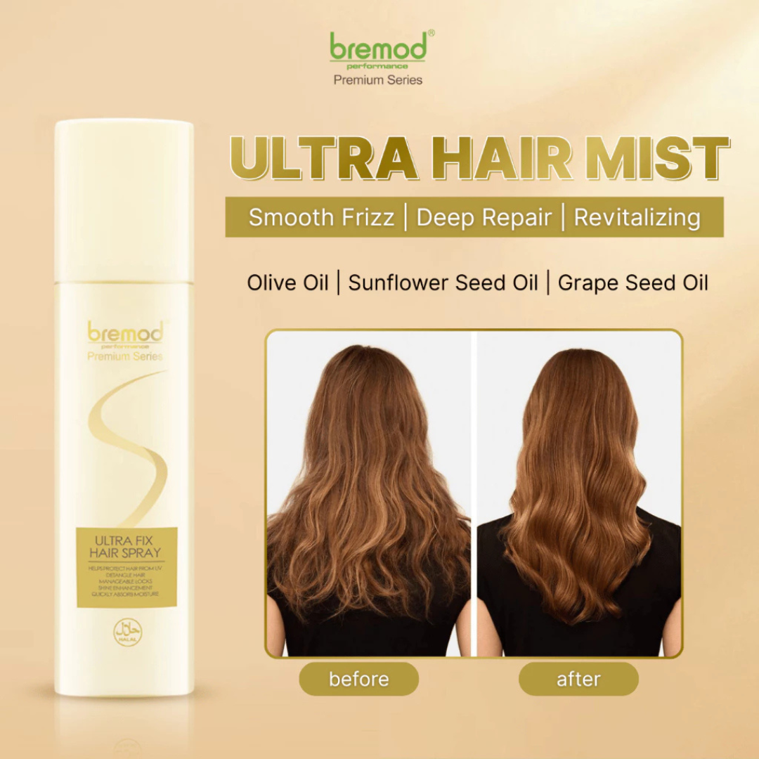 BREMOD Premium Series Ultra Fix Hair Spray 150ml