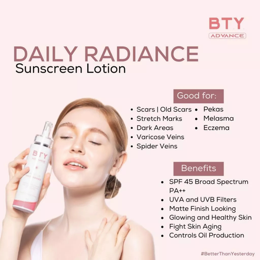 BTY ADVANCE Daily Radiance 250ml