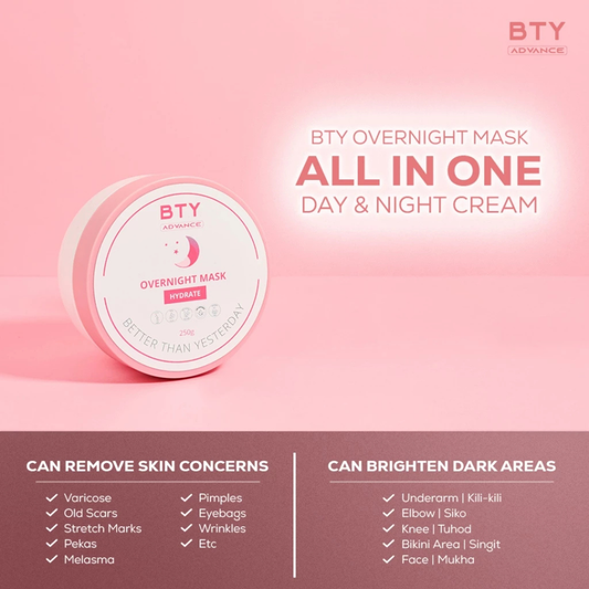 BTY ADVANCE Overnight Mask (Hydrate) 250g