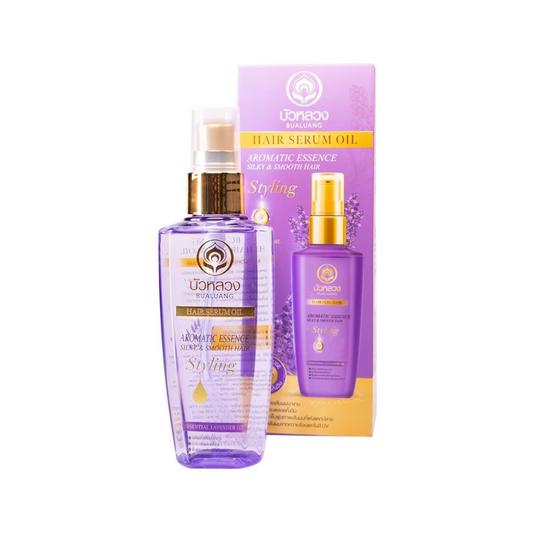 BUALUANG Hair Serum Oil (Lavender - For Silky & Smooth Hair) 85ml