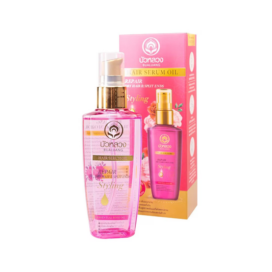 BUALUANG Hair Serum Oil (Rose - For Dry Hair & Split Ends) 85ml