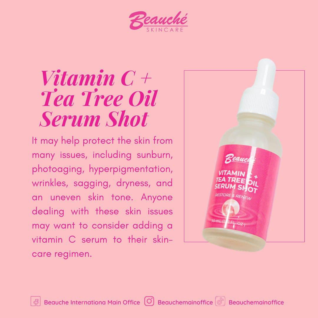 Beauche Vitamin C + Tea Tree Oil Serum Shot 30mL