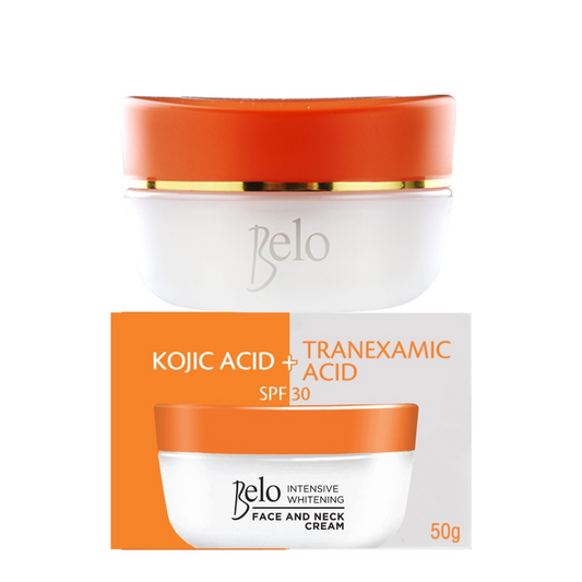 Belo Intensive Whitening Kojic Acid + Tranexamic Acid Face & Neck Cream SFP30 50g