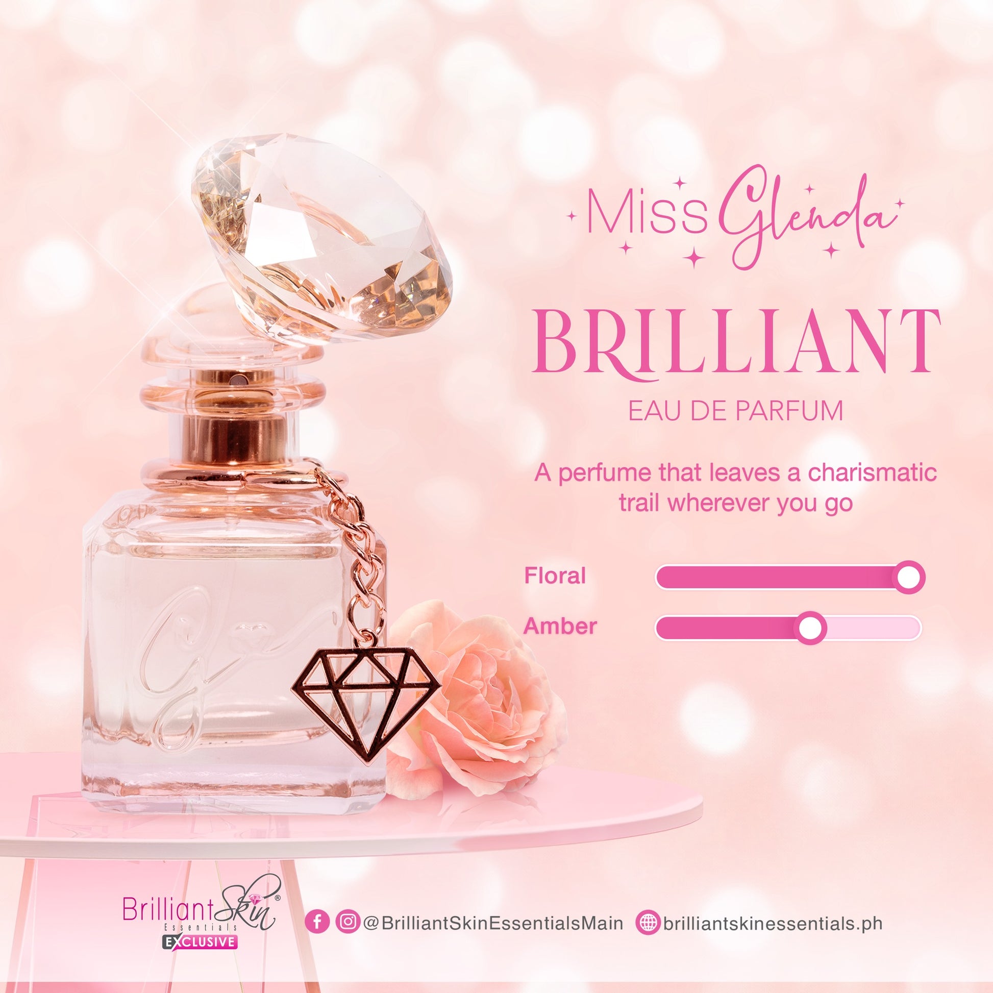 Brilliant Eau De Parfum by Miss Glenda Brilliant Skin 50mL