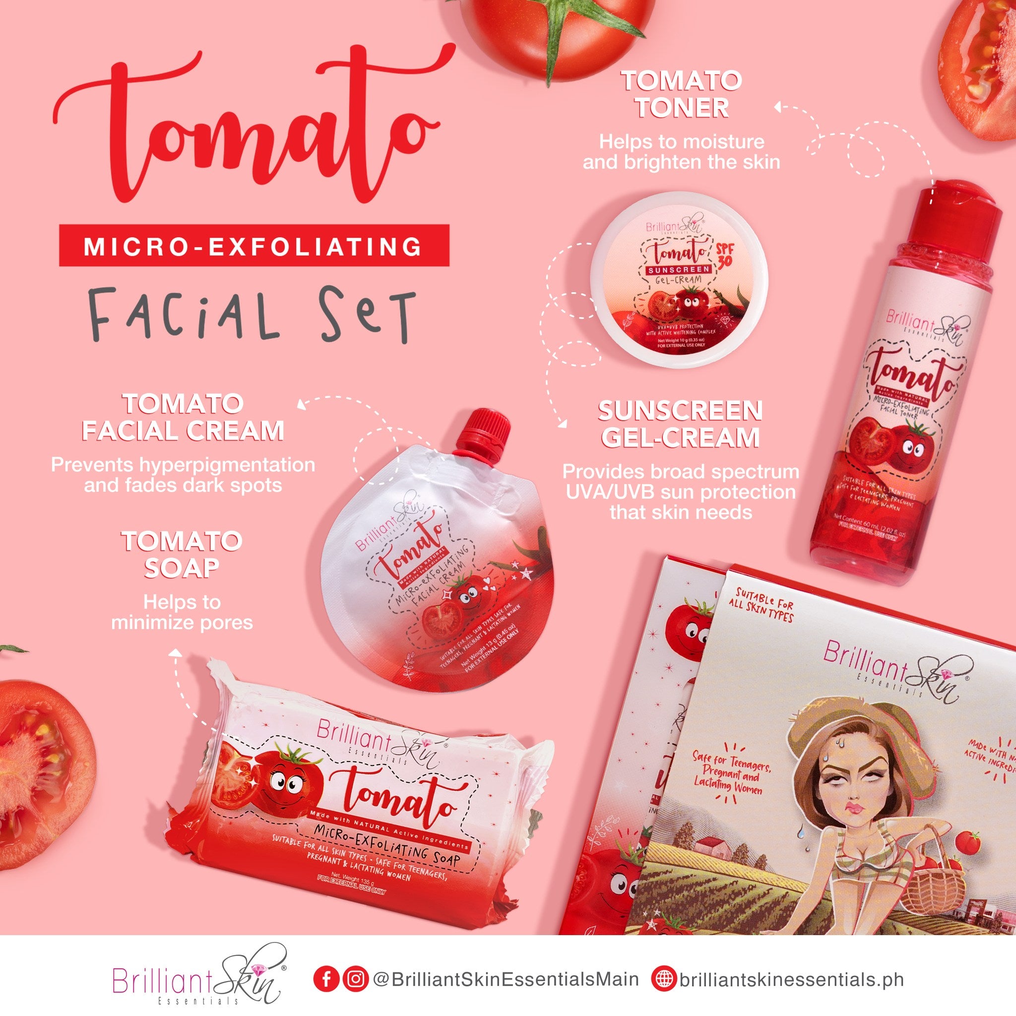 Brilliant skincare deals tomato