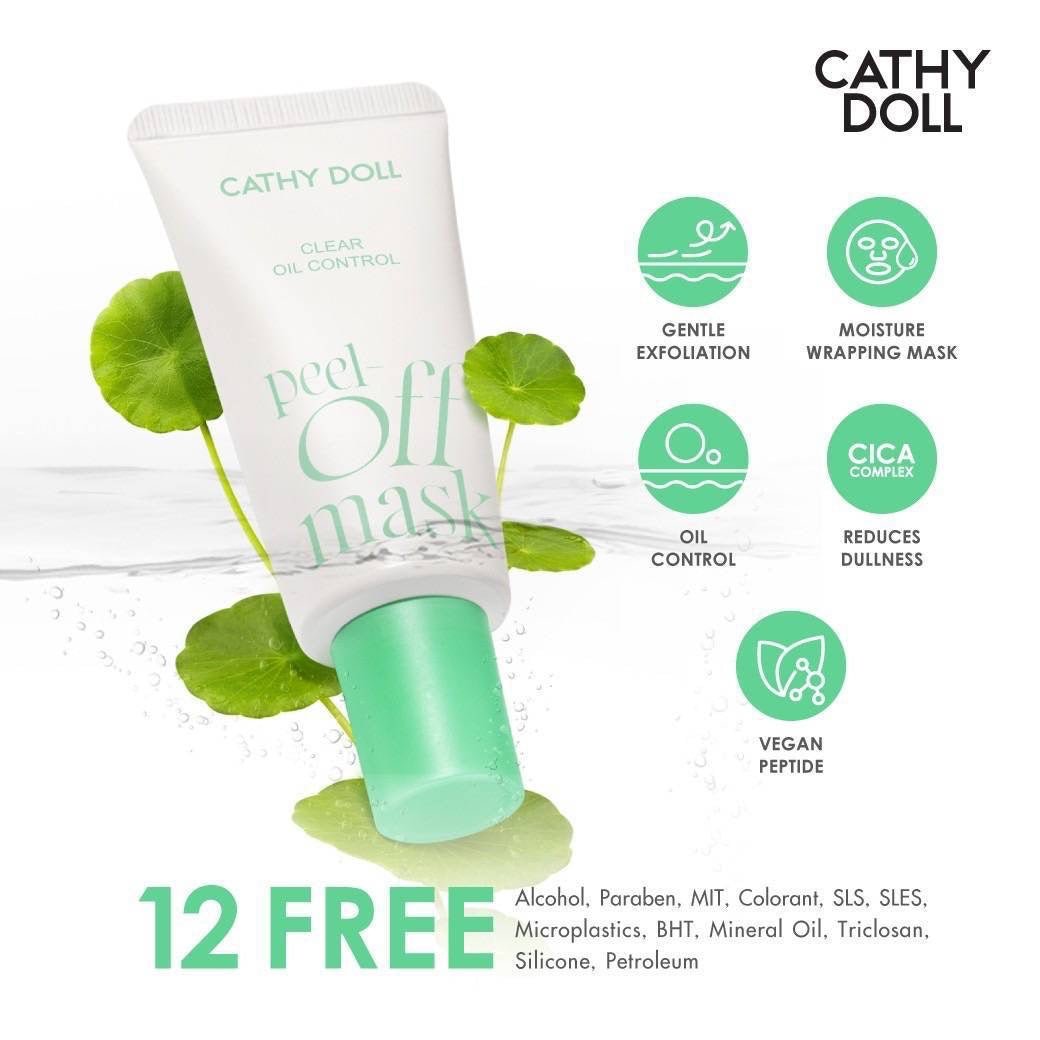 CATHY DOLL Peel-Off Mask (Clear Oil Control) 50ml