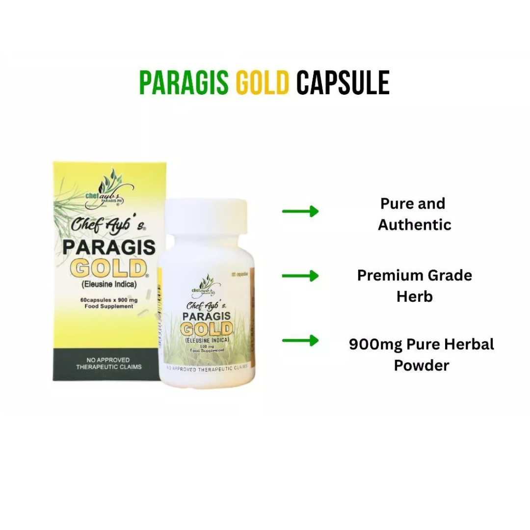 CHEF AYBS PARAGIS Gold (Eleusine Indica) - 60 Capsules