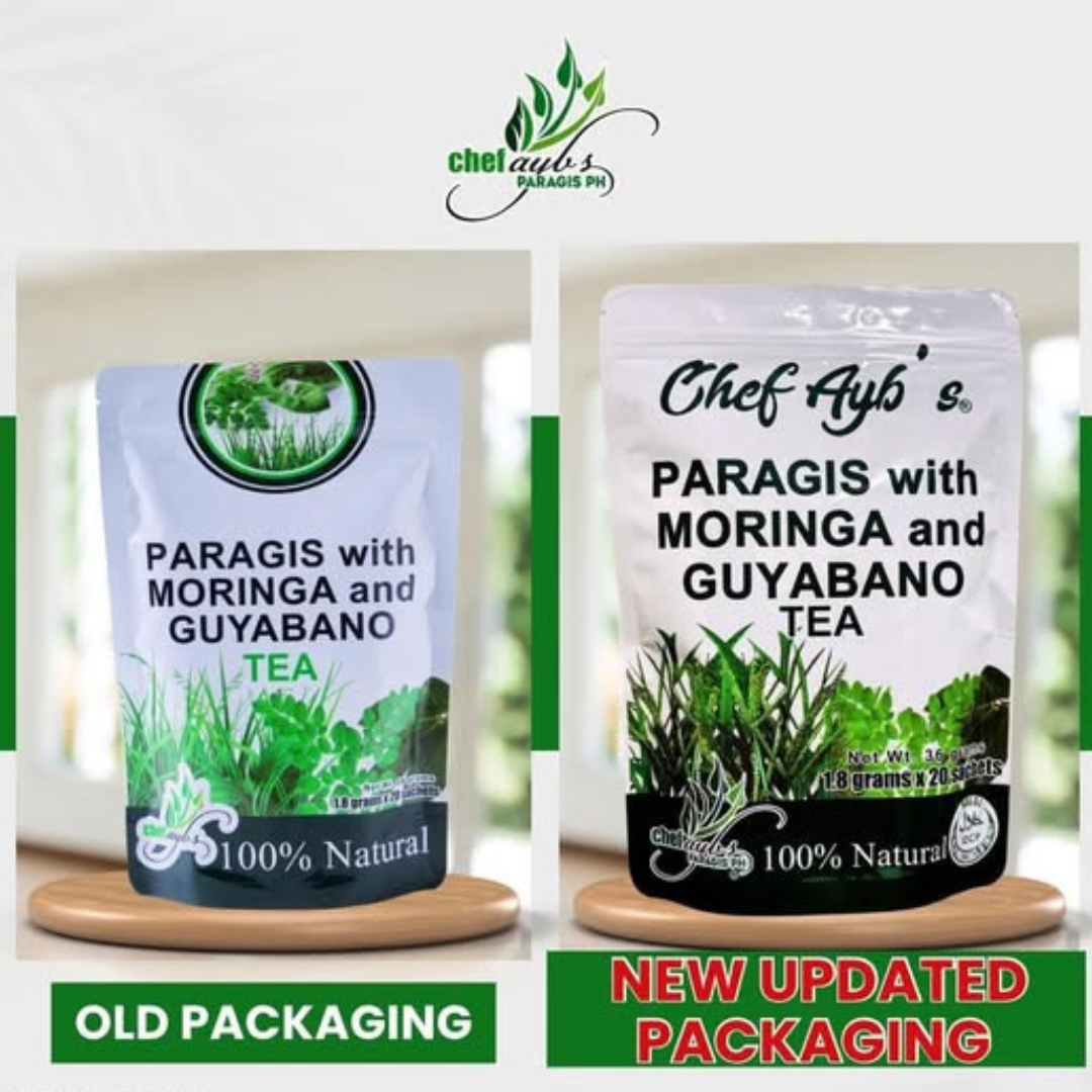 CHEF AYBS PARAGIS Tea (Moringa and Guyabano) 20 Sachets