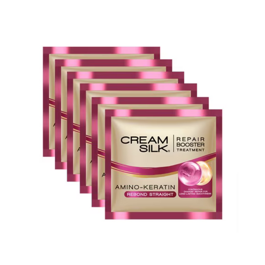CREAM SILK Repair Booster Treatment (Amino-Keratin Rebond Straight) 18ml x 6