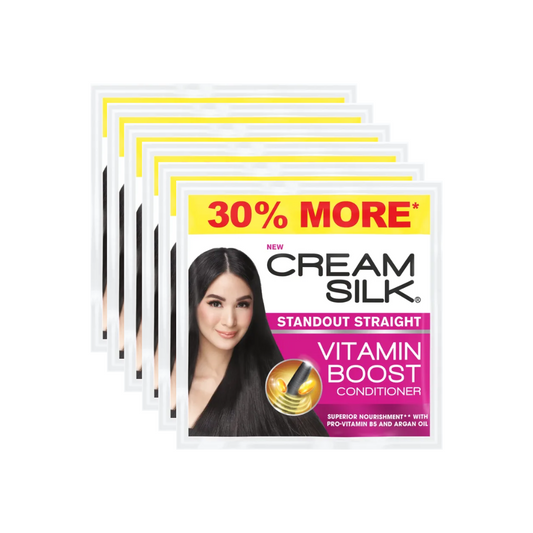 CREAMSILK Vitamin Boost Conditioner (Standout Straight) - 6 Sachets