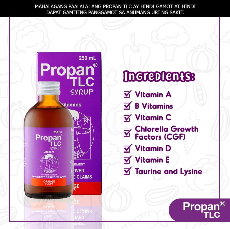 Propan Generic Propan TLC Syrup 250mL | Love Rys Australia – LOVE RYS AUSTRALIA