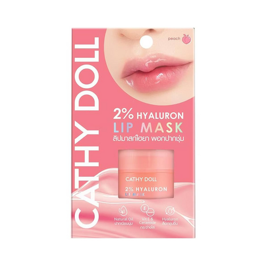 Cathy Doll 2% Hyaluron Lip Mask (Peach) 4.5g