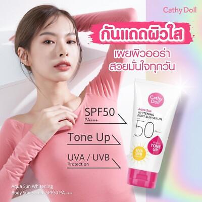 Cathy Doll Aqua Sun Whitening Body Sun Serum SPF50 PA+++ (Bright Tone Up) 138ml