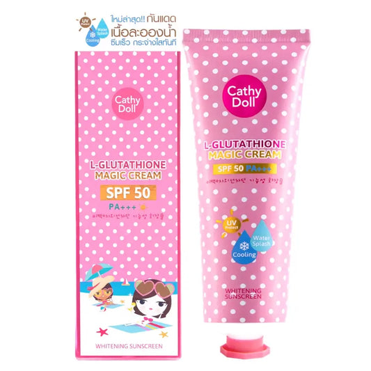 Cathy Doll L-Glutathione Magic Cream Whitening Sunscreen (SPF50 PA+++) 138mL