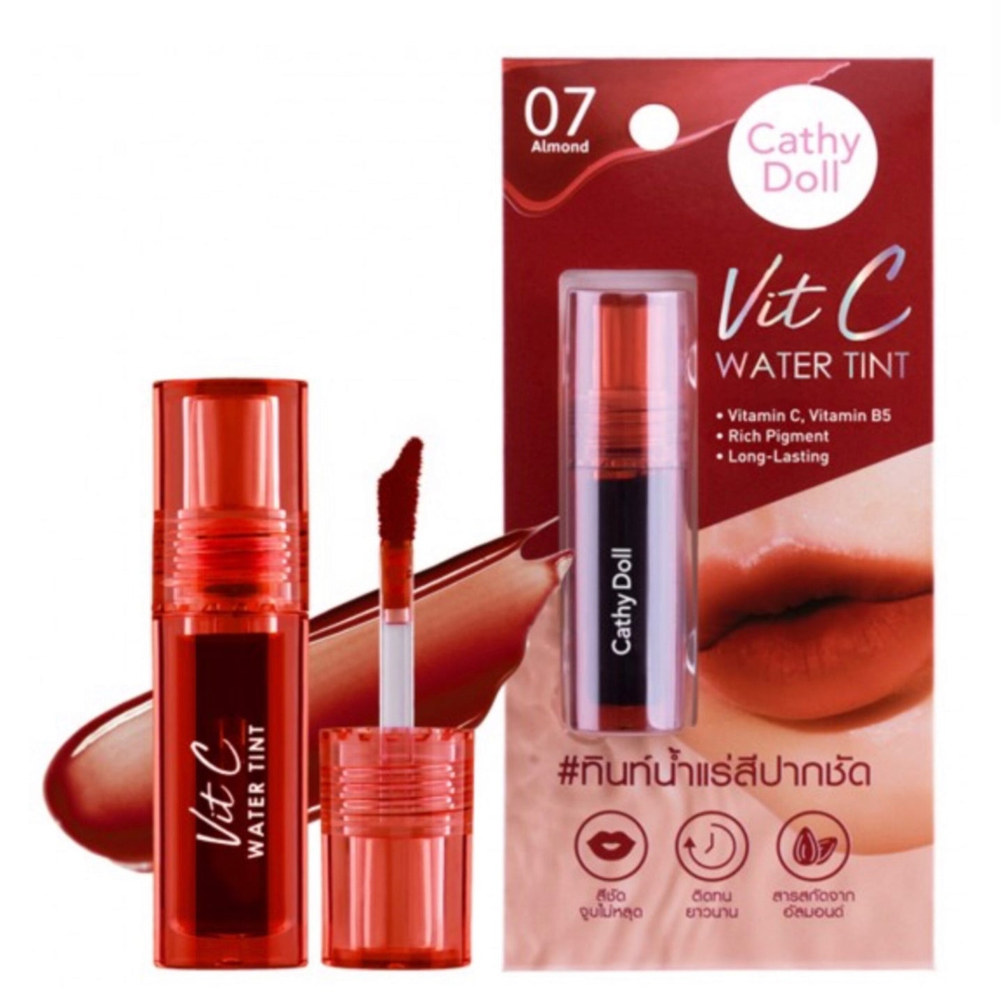 Cathy Doll Vitamin C Water Tint 07 Almond