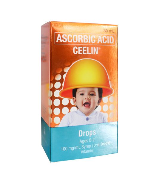Ceelin Ascorbic Acid Oral Drops (Orange) 30mL