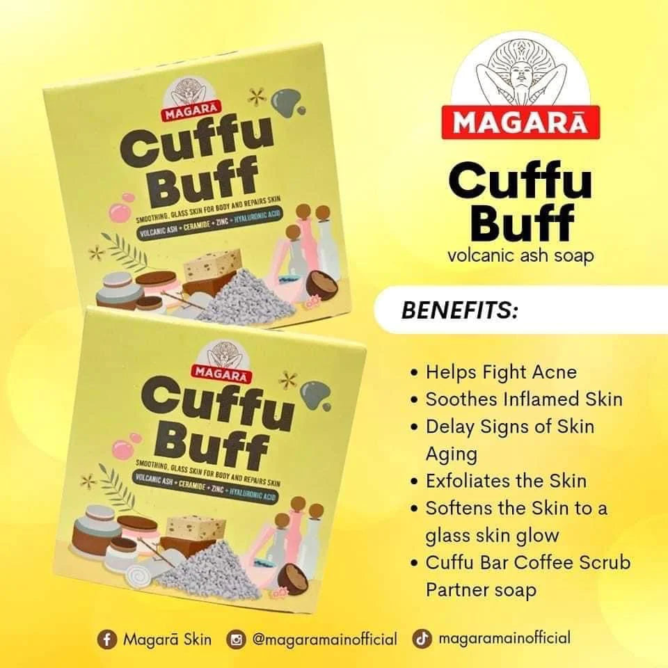 Cuffu Buff Glass Skin Soap By Magara Skin 70g