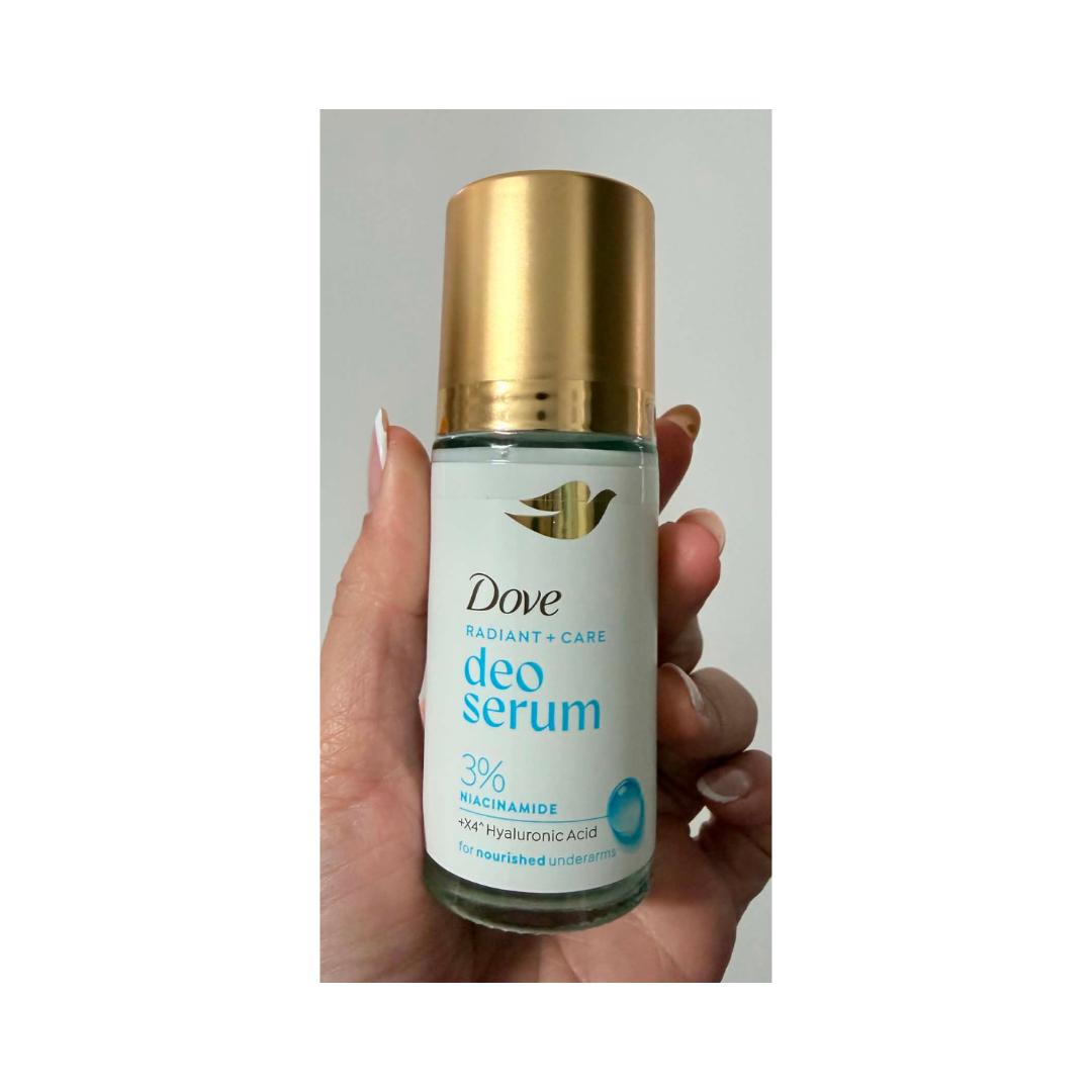 DOVE Radiant + Care Deodorant Serum Roll (Niacinamide + Hyaluronic Acid) 45ml | Choose Variant