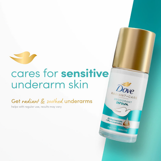 DOVE Radiant + Care Deodorant Serum Roll (Niacinamide + Pro-Ceramides) 45ml