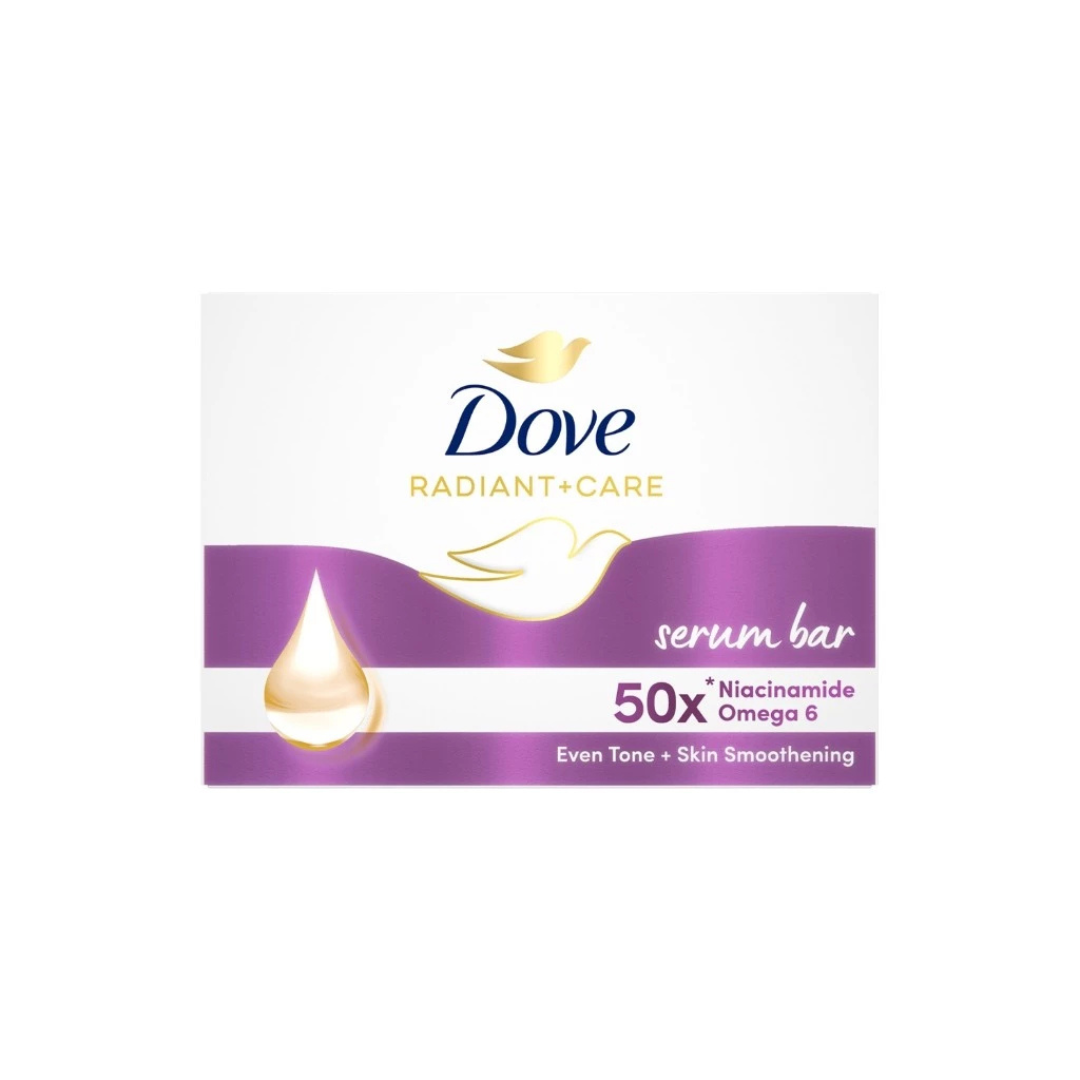DOVE Radiant + Care Serum Bar Soap (Niacinamide + Omega 6) 90g