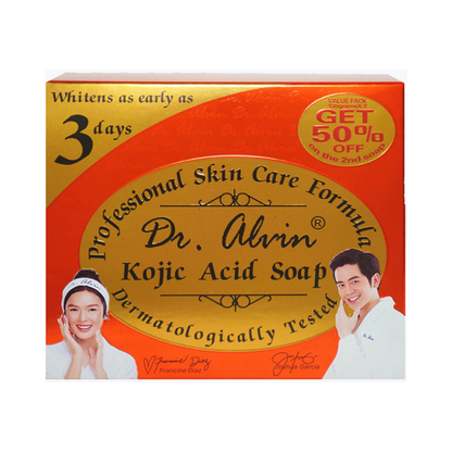 DR. ALVIN Kojic Acid Bar Soap 2x135g