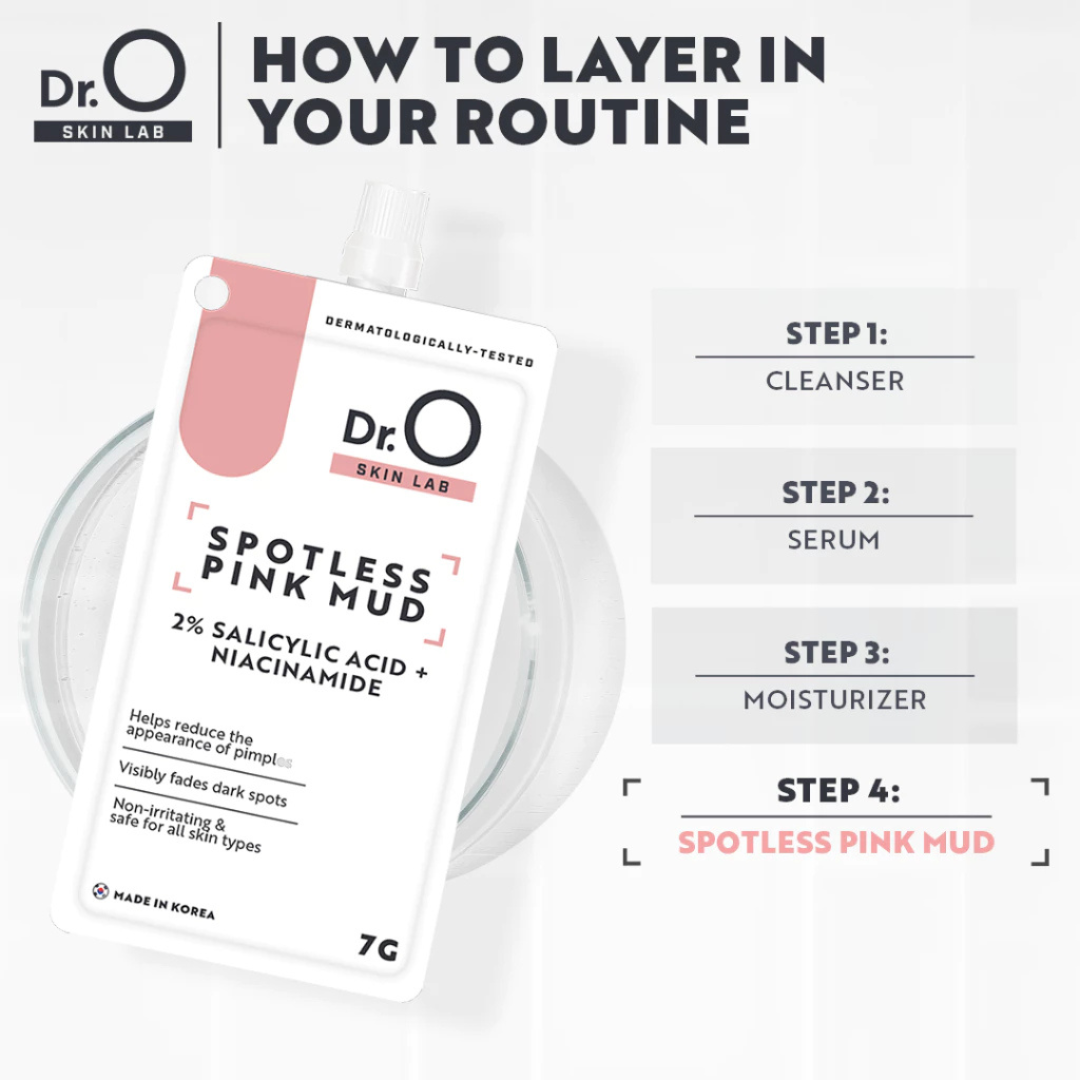DR. O SKIN LAB Spotless Pink Mud 7g