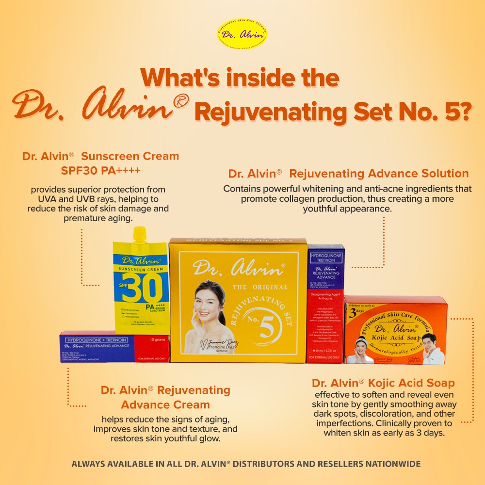 Dr. Alvin The Original Rejuvenating Set No. 5