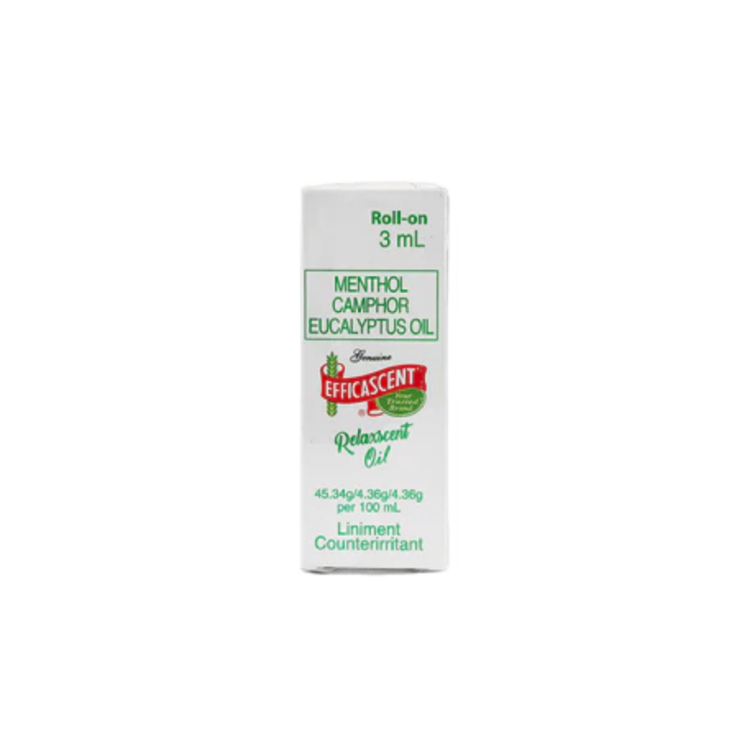 EFFICASCENT Relaxcent Oil Liniment Counterirritant 3ml