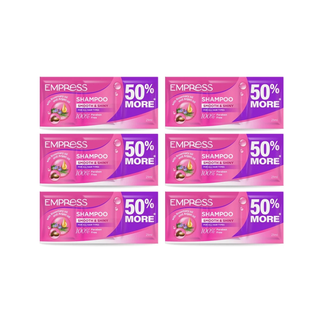 EMPRESS Shampoo (Smooth & Shiny) - 6 Sachets