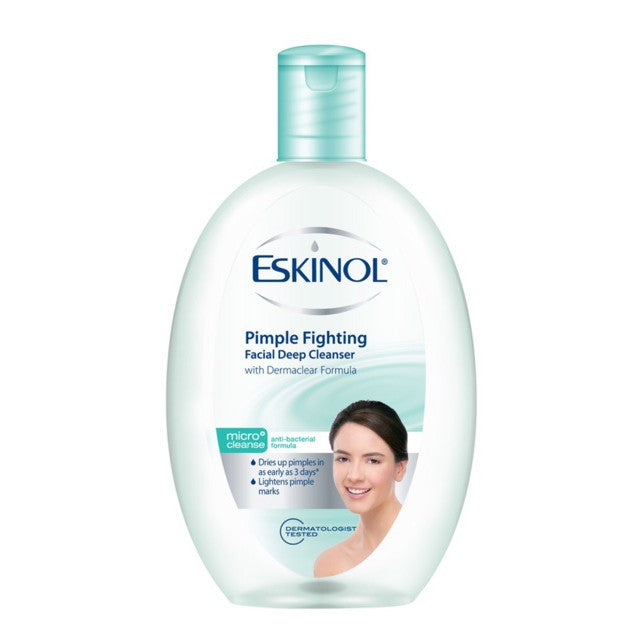 Eskinol Facial Deep Cleanser (Pimple Fighting) 225mL