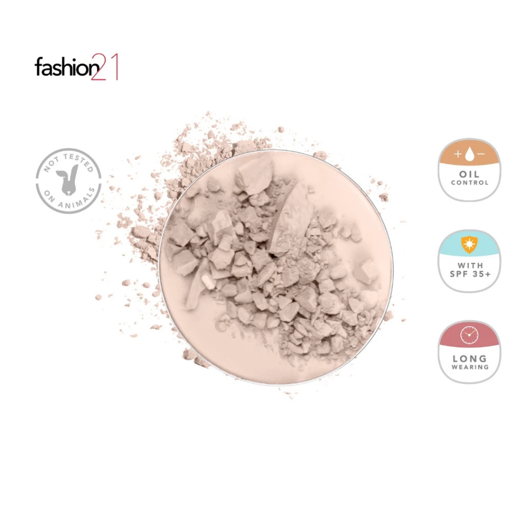 FASHION21 Two Way Cake REFILL (Rose Water, SPF 35+)