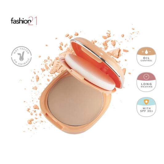 FASHION21 Two Way Cake (with Papaya Extract, SPF 35+)