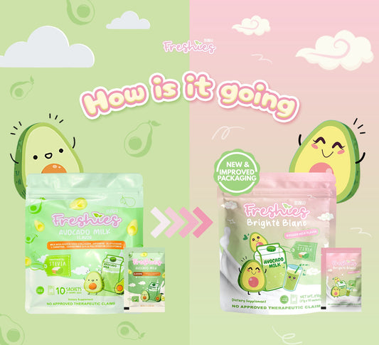 FRESHIES Brighte Blanc (Avocado Milk) - 10 Sachets