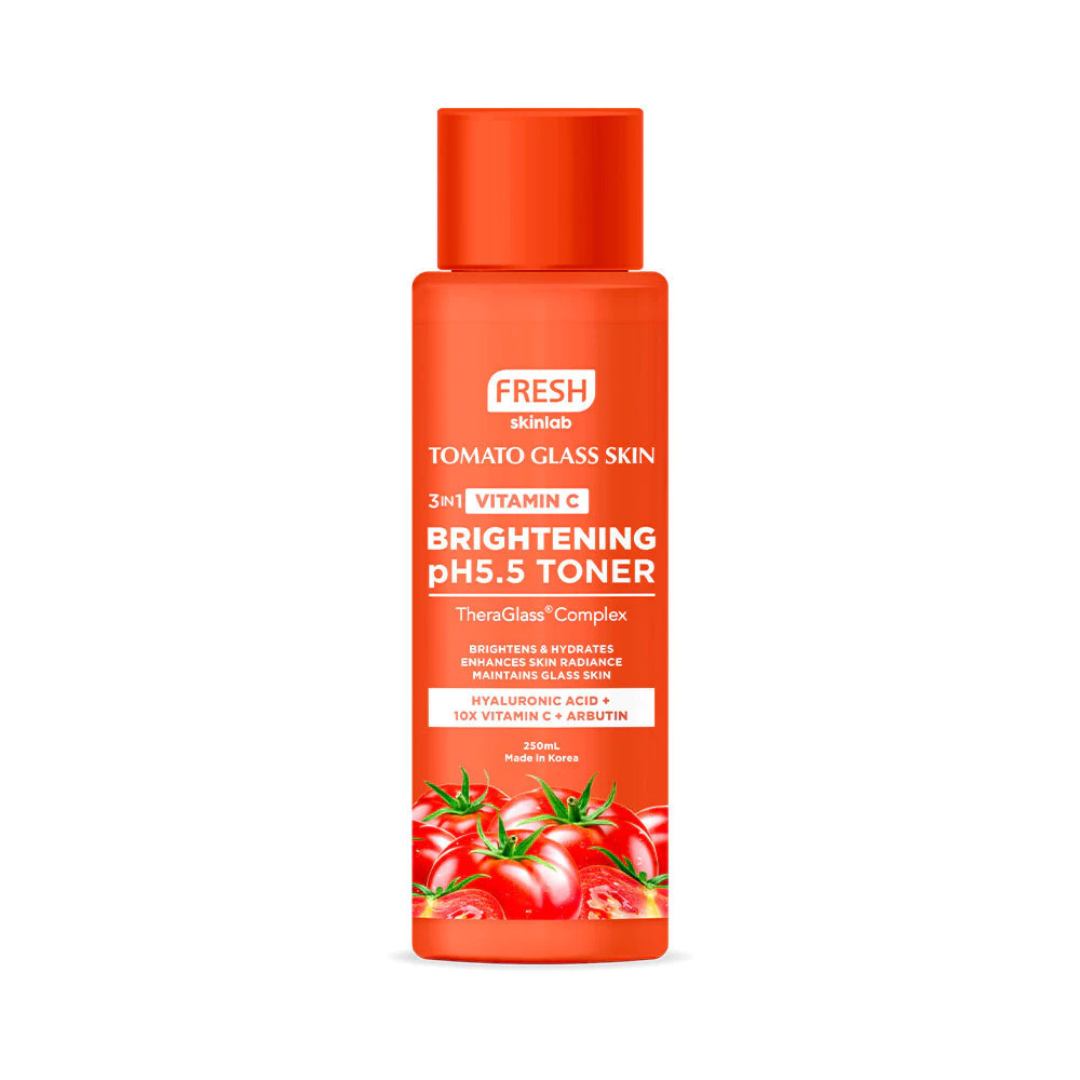 FRESH SKINLAB Tomato Glass Skin Brightening Toner (3in1 Vitamin C) 250ml