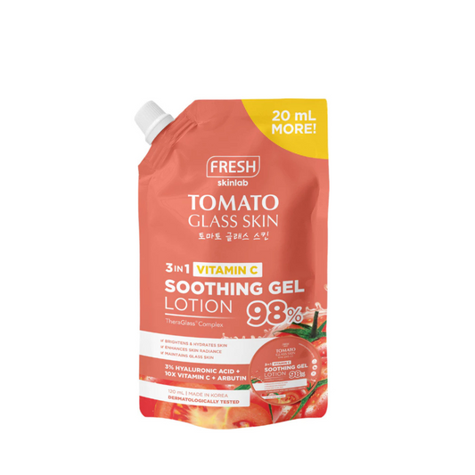 FRESH SKINLAB Tomato Glass Skin Soothing Gel Lotion (3in1 Vitamin C) 120ml
